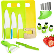 Children's Kitchen Knife Set | Kids Play Cooking Utensils