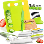Children's Kitchen Knife Set | Kids Play Cooking Utensils