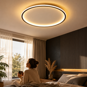 Round Warm Light LED Ceiling Light | Modern