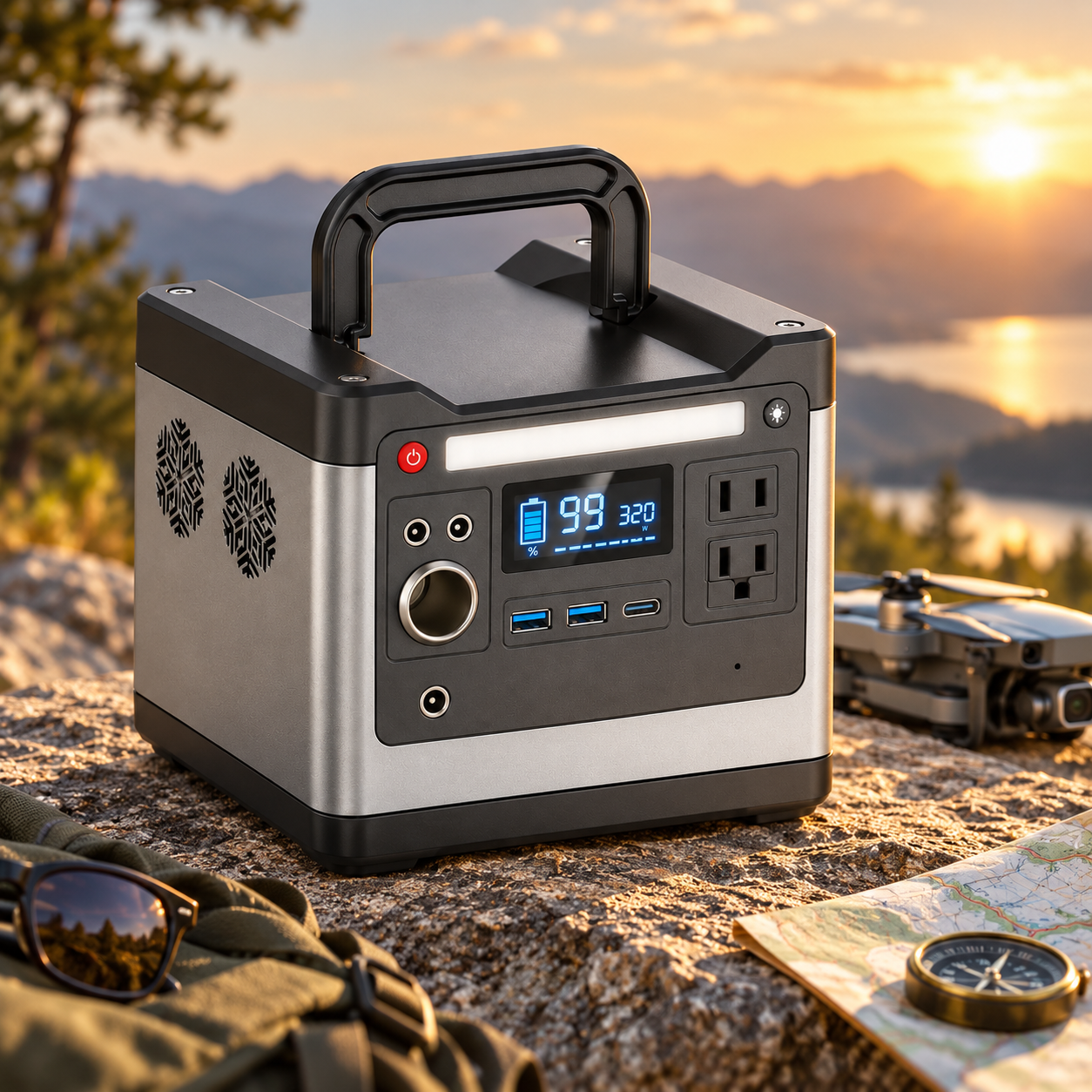 Lightweight Portable Power Station | Compact Design