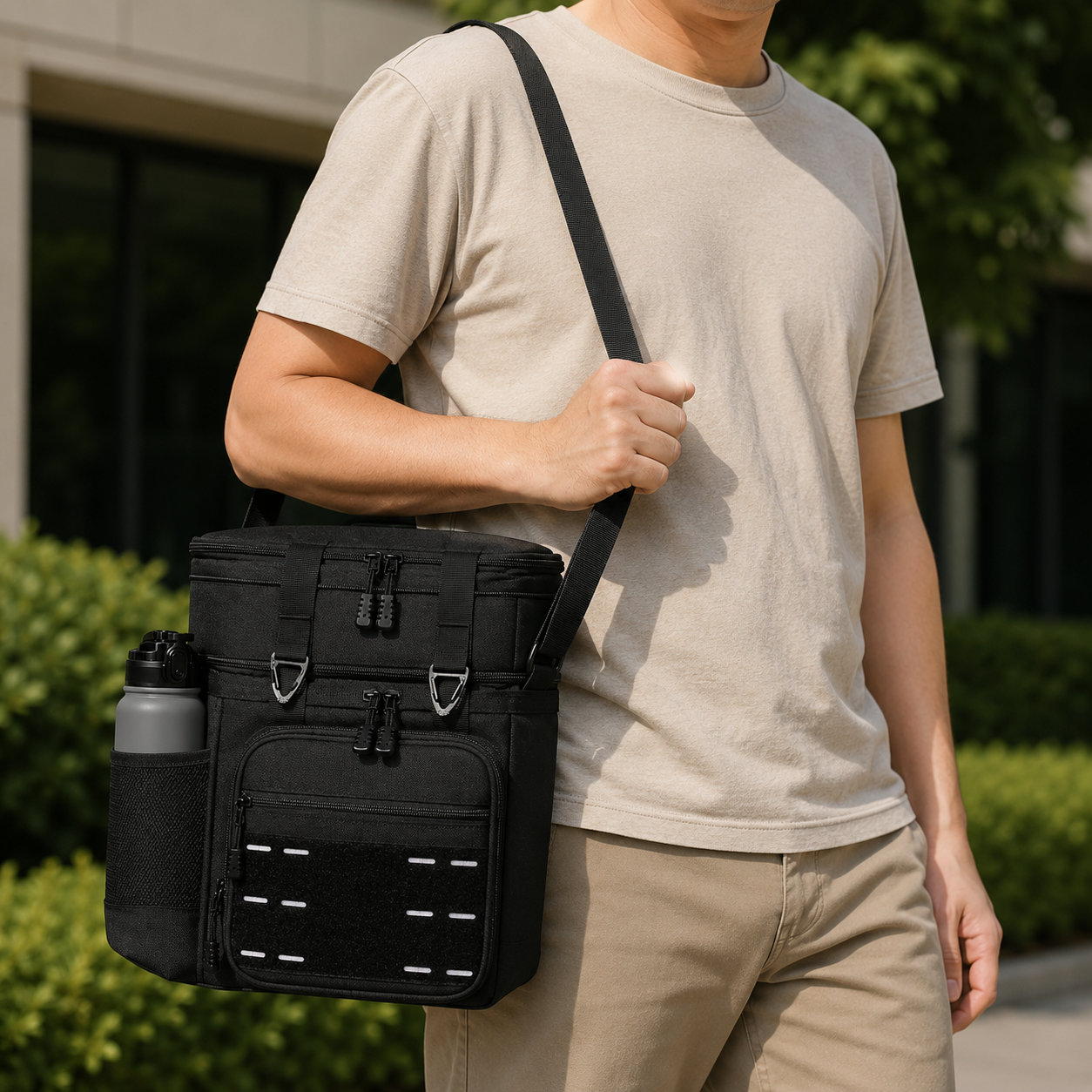 Insulated Lunch Bag | Cross-Body Cool Bag