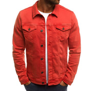 Men's Lightweight Button Jacket | Casual Clothing