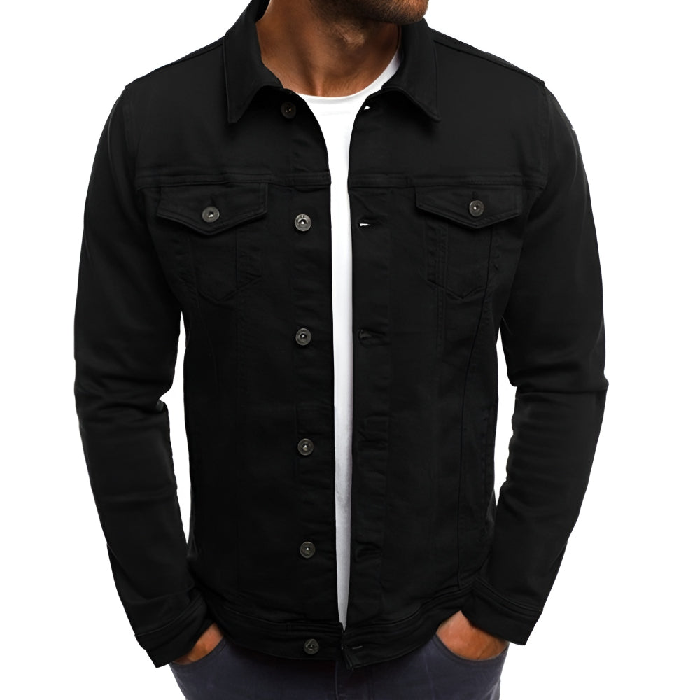 Men's Lightweight Button Jacket | Casual Clothing