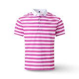 Men's Striped Polo Shirt | Short-Sleeve Summer