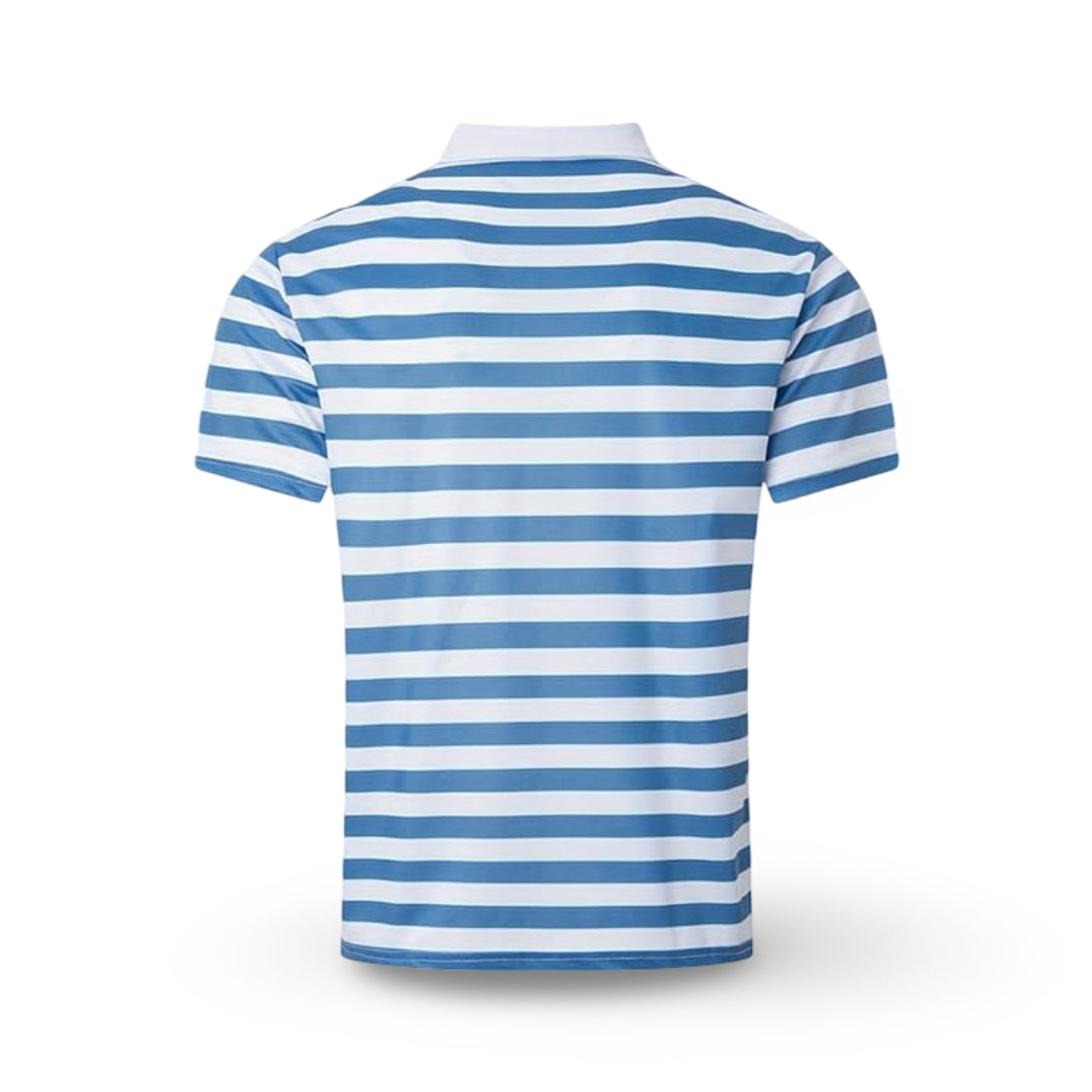 Men's Striped Polo Shirt | Short-Sleeve Summer