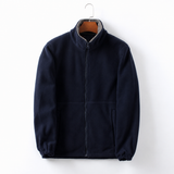 Men's Zip-Up High-Neck Jacket | Casual Outdoor
