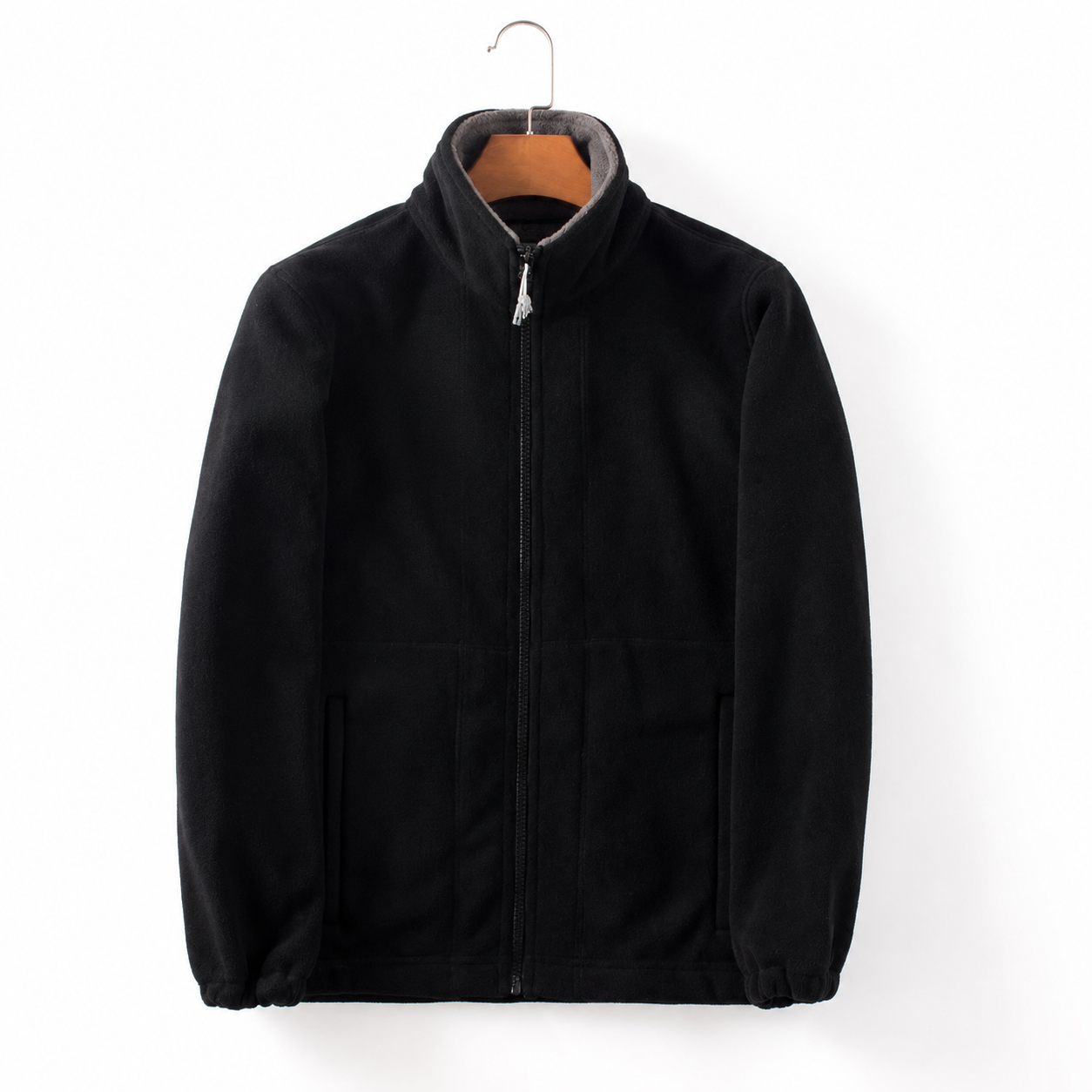 Men's Zip-Up High-Neck Jacket | Casual Outdoor