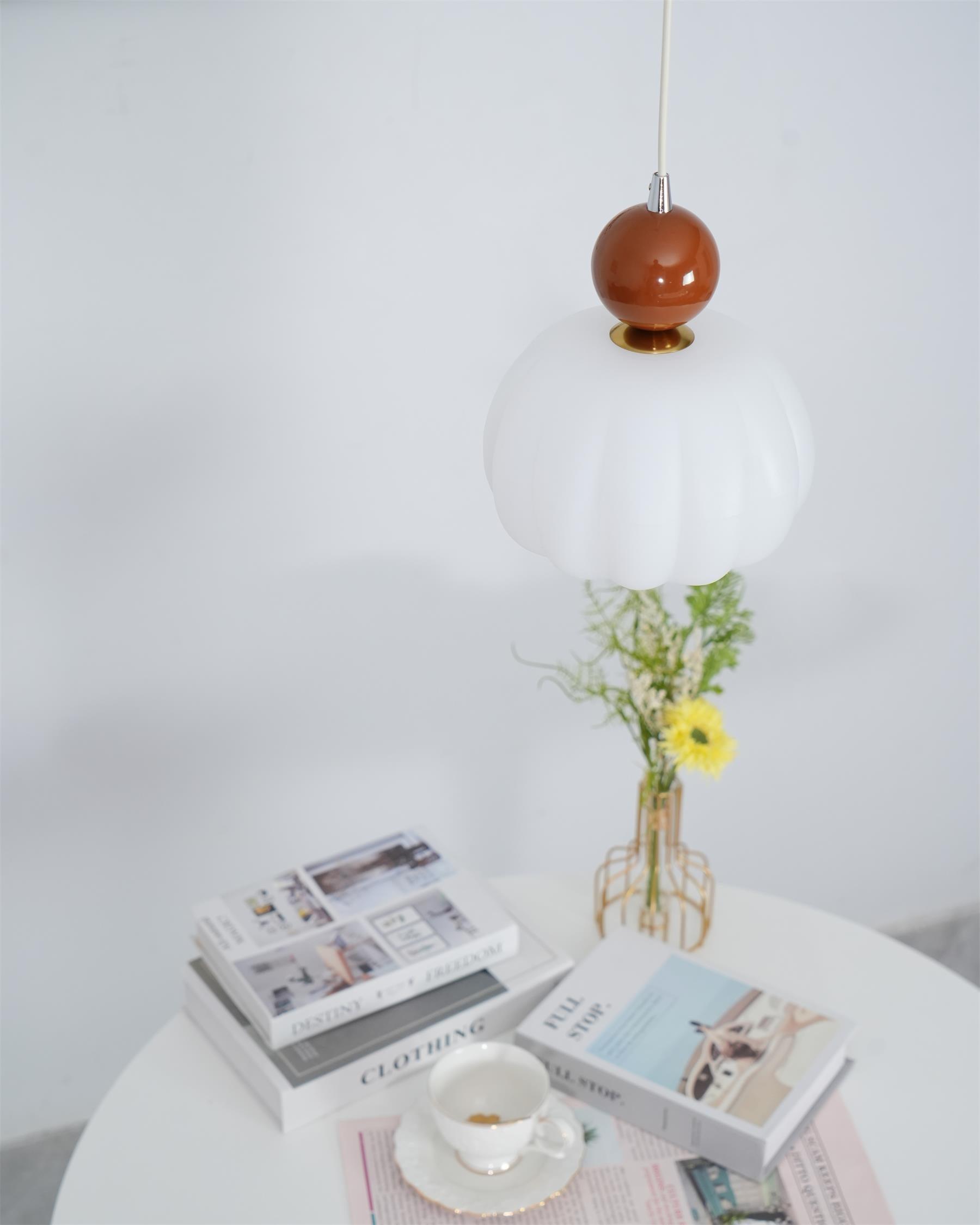 Yedra Pendant | Round Organic Acrylic Design