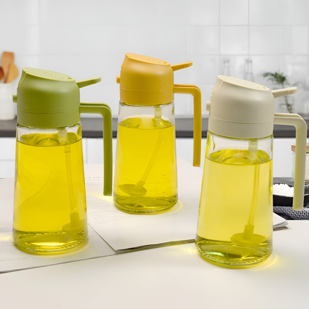 Glass Oil Sprayer | Refillable Kitchen Dispenser