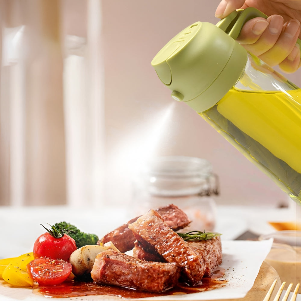 Glass Oil Sprayer | Refillable Kitchen Dispenser