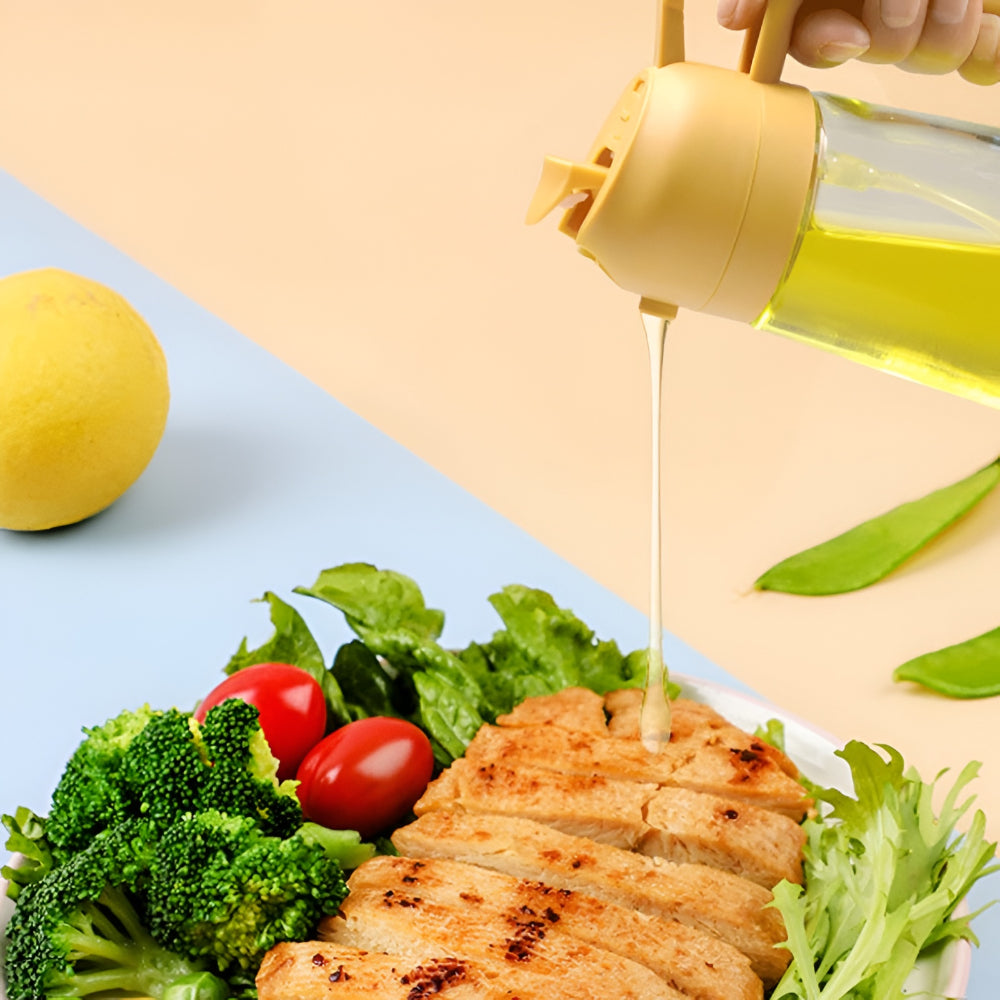Glass Oil Sprayer | Refillable Kitchen Dispenser