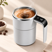 Rechargeable Coffee Mug | Portable Self-Stirring Travel Cup