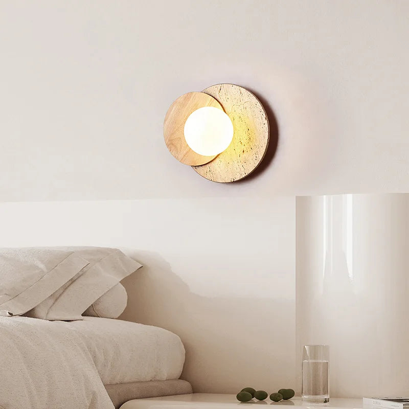 Wabi-Sabi | Stone Wall Light | Modern Natural Texture Design