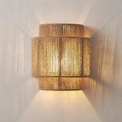 RattanGlow | Hand-Woven Rattan Wall Light