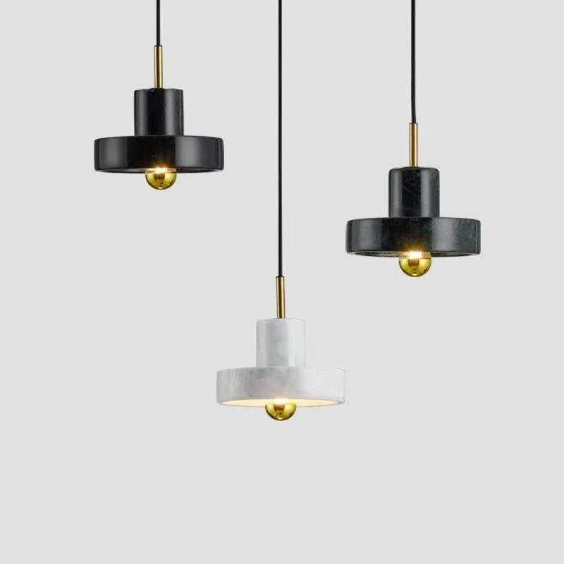 Marble Pendant | Natural Stone Postmodern Design