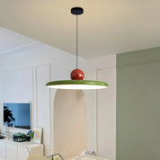 Nordic Flying Saucer Pendant | Cream-Style LED Lamp