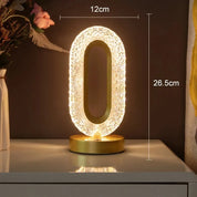 Stellora | Rechargeable 3D Crystal Night Light | Variable Touch Lamp