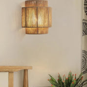 RattanGlow | Hand-Woven Rattan Wall Light