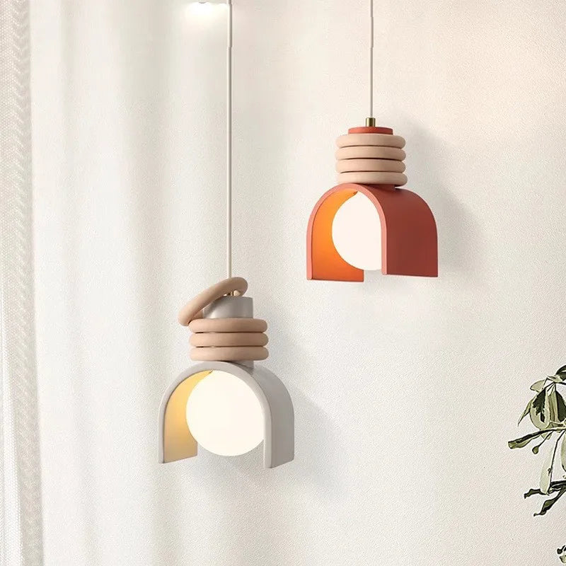 Wabi-Sabi | Minimalist Japanese Resin Pendant