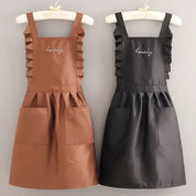 Waterproof Floral Princess Apron | Work Uniform