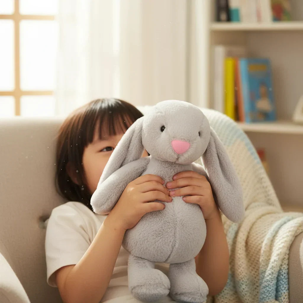 Bunnycat Plush Keychain | Soft Rabbit to Take Along