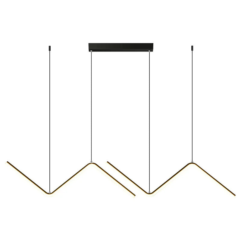 Aluminium Dining Room Pendant | Minimalist Nordic Style