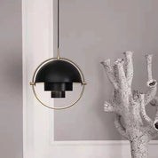 Modern Nordic Pendant | Sculptural Metal Light Fixture
