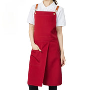 WorkEase | Waterproof Canvas Apron | Open Skirt with Pockets