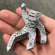 3D Printed Astronaut Keychain | Space Accessory