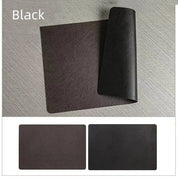 Double-Sided Faux Leather Placemats | Heat-Resistant and Waterproof