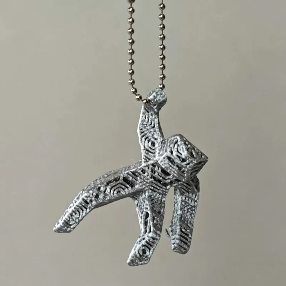 3D Printed Astronaut Keychain | Space Accessory