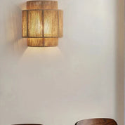 RattanGlow | Hand-Woven Rattan Wall Light