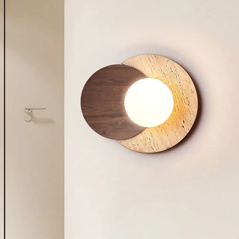 Wabi-Sabi | Stone Wall Light | Modern Natural Texture Design