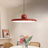 Nordic Flying Saucer Pendant | Cream-Style LED Lamp