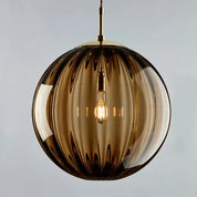 Modern Crystal Ball Pendant | Nordic Elegance