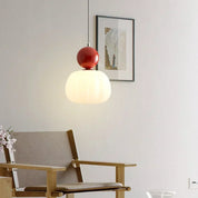 Pumpkin Glass Pendant | 1 or 3 G9 Spotlights