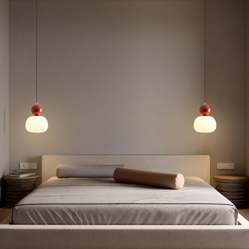 ScoutCreamArtDecoPendantLightoneheadred2.webp