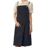 WorkEase | Waterproof Canvas Apron | Open Skirt with Pockets