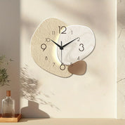 TempoStone | Simple Modern Wall Clock | Silent Quartz