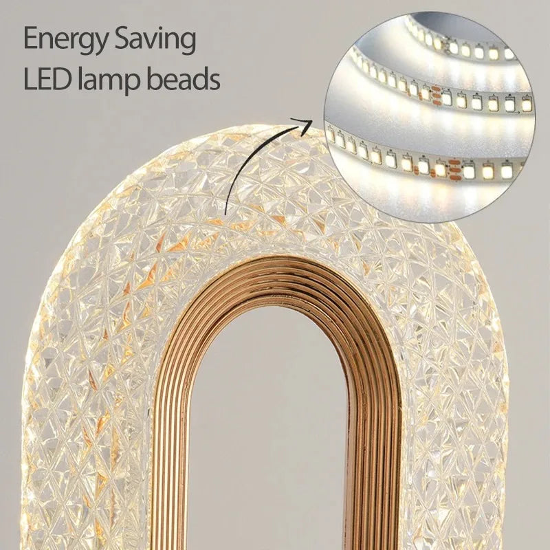 Stellora | Rechargeable 3D Crystal Night Light | Variable Touch Lamp