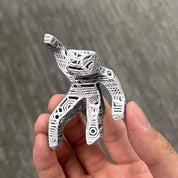 3D Printed Astronaut Keychain | Space Accessory
