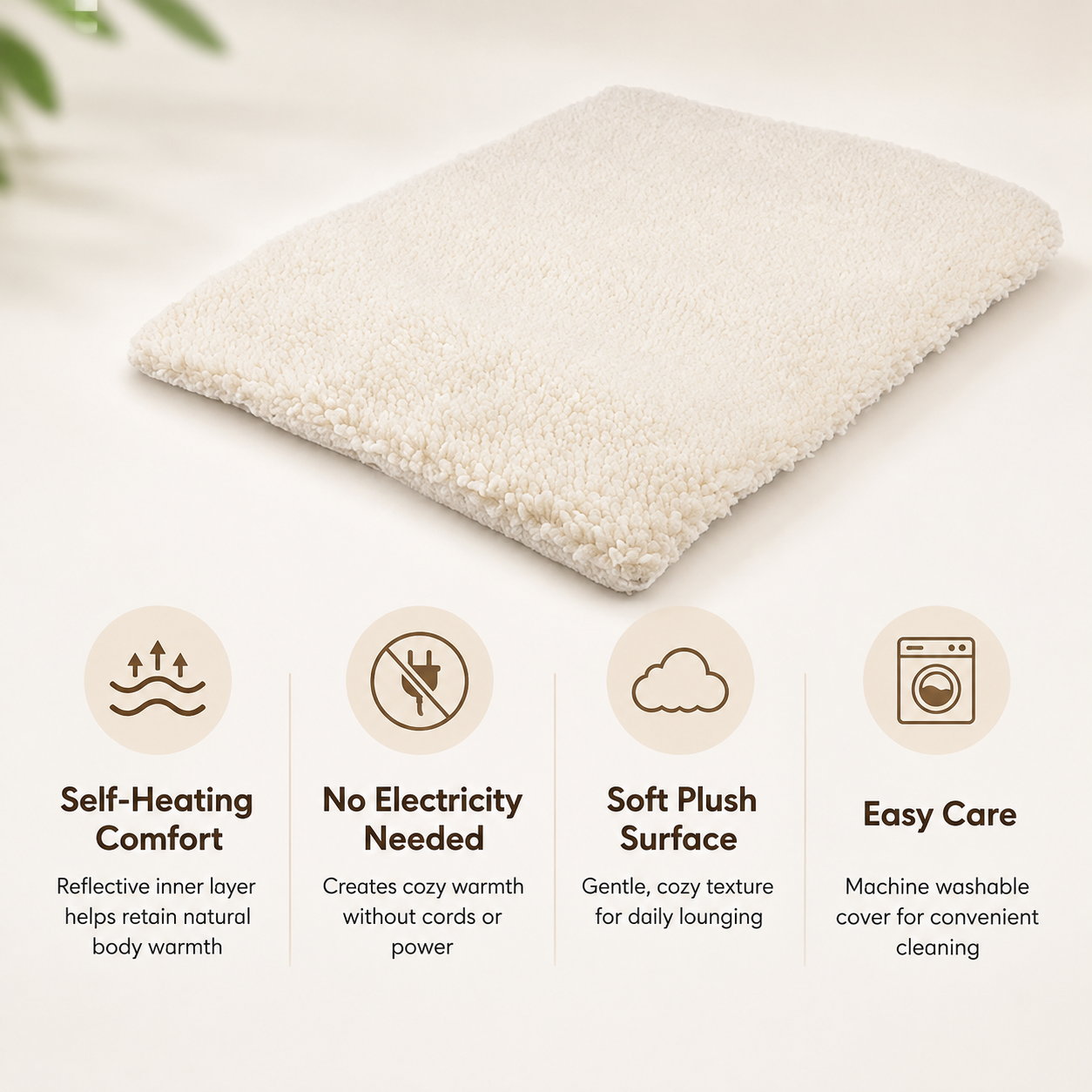 Self-Warming Cat Mat | Comfortable, No Electricity