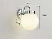 Quashion | Chrome Wall Light | Modern Minimalist Design