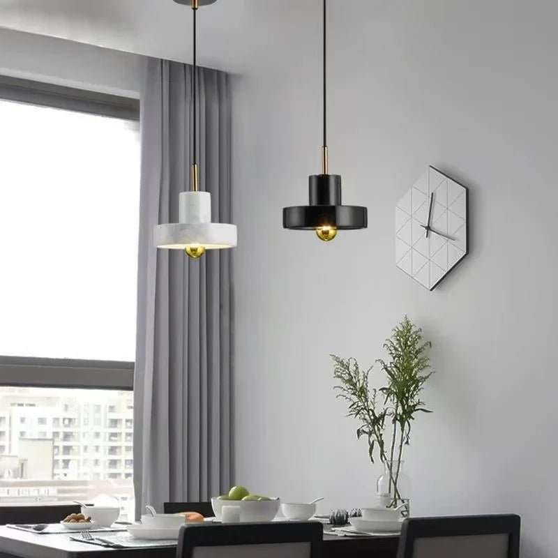 Marble Pendant | Natural Stone Postmodern Design