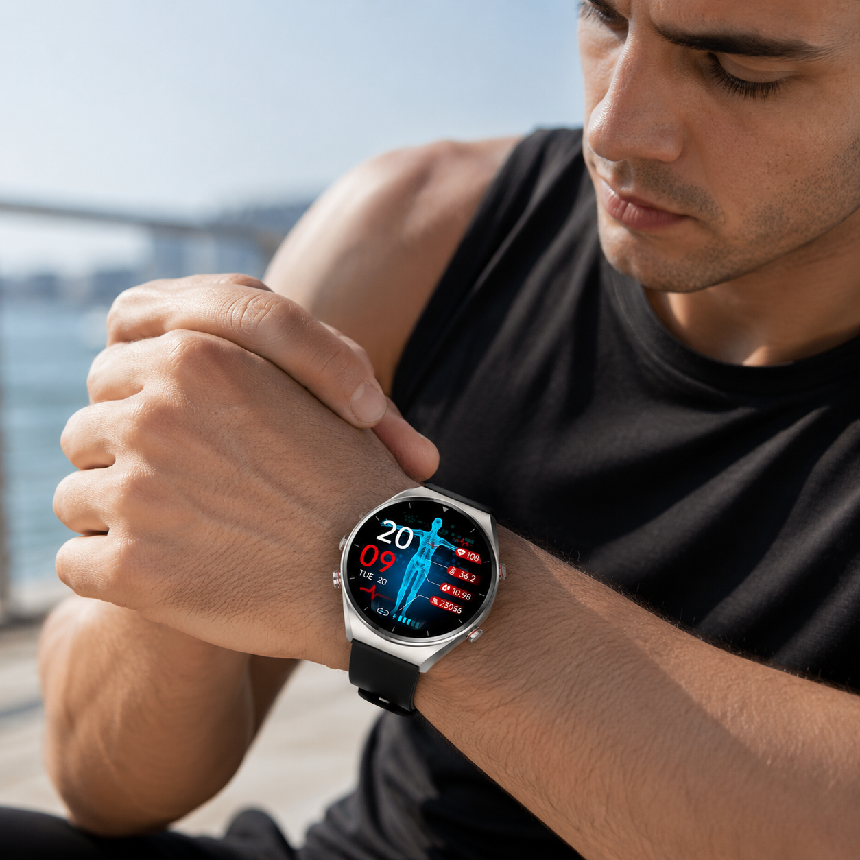 Smartwatch Activity Band | Heart Rate Monitor