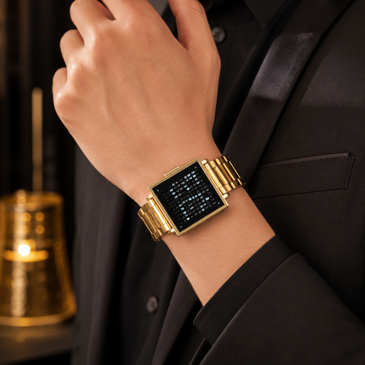 Unique Design Digital Watch | Modern Digital Display Clock