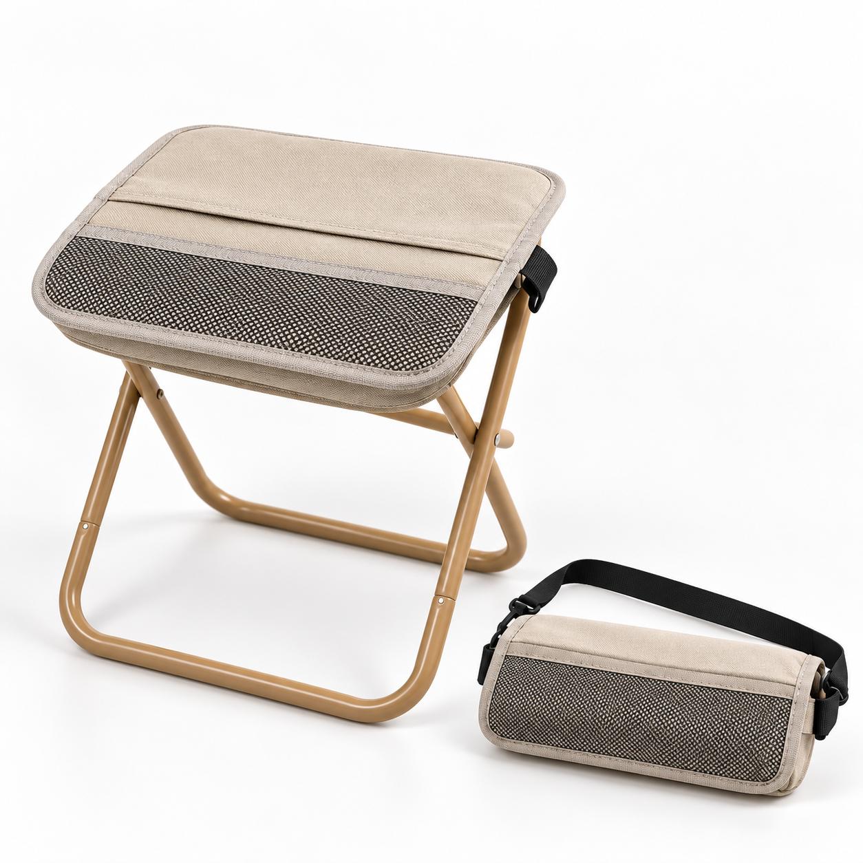Ultralight Folding Stool | Portable Camping Seat