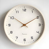 Modern Silent Wall Clock | Round Home Decoration