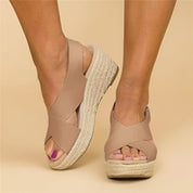 Women's Espadrille Wedge Sandals | Ankle Strap