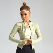 Women's Zip Sports Jacket | Stretch Fit